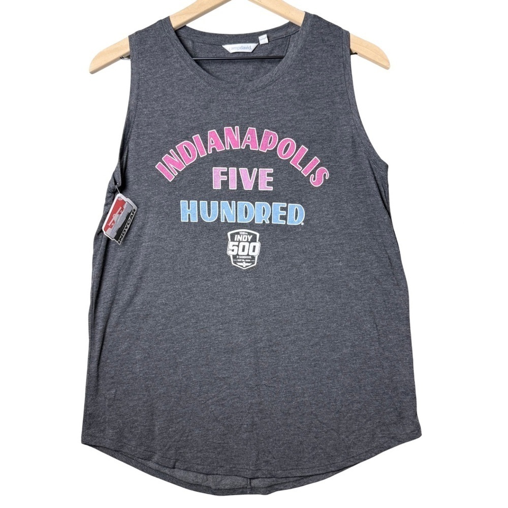 Indianapolis Indy 500 Women’s Sleeveless Tank Racing IndyCar Tee 2024